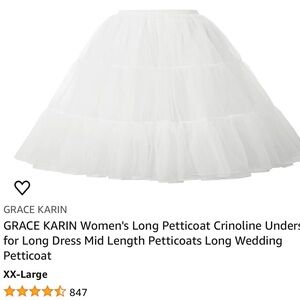 Petticoat
Crinoline Slip